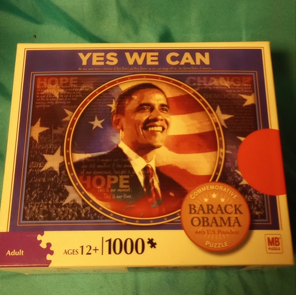 Barack Obama 1000 Piece Jigsaw Puzzle - Picture 1 of 3